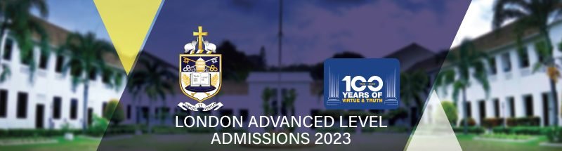 London Advanced Level Admissions 2023